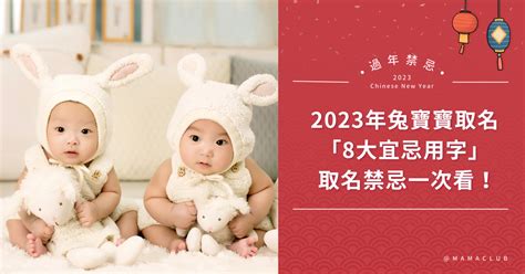 兔寶寶 取名|2023兔寶寶取名吉祥＆禁忌用字｜有這個字一生不愁吃喝，陪伴 